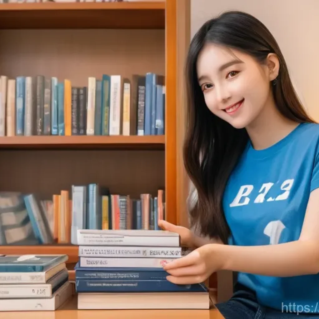 애니메이션 피규어 수집 취미 - **Prompt:** A young female collector, aged 18, with bright, enthusiastic eyes, is carefully unboxing...