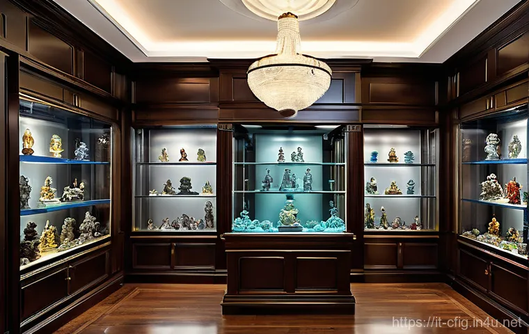 피규어 전시용 진열장 추천 - **Prompt 1: The Collector's Sanctuary - Classic Elegance**
"A beautifully crafted display case m...